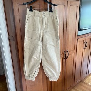 BDG Cargo Jogger Pants (Tan)